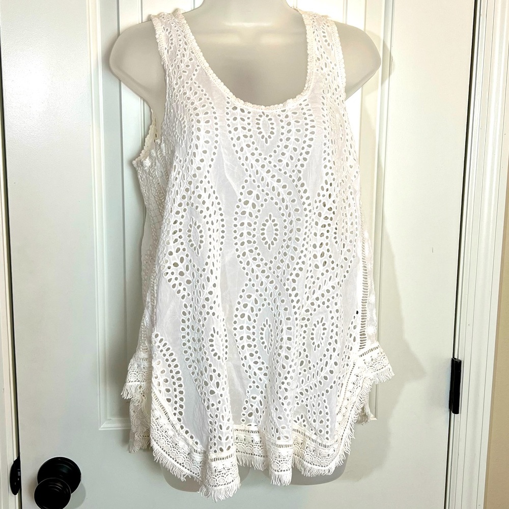 NWOT white tank